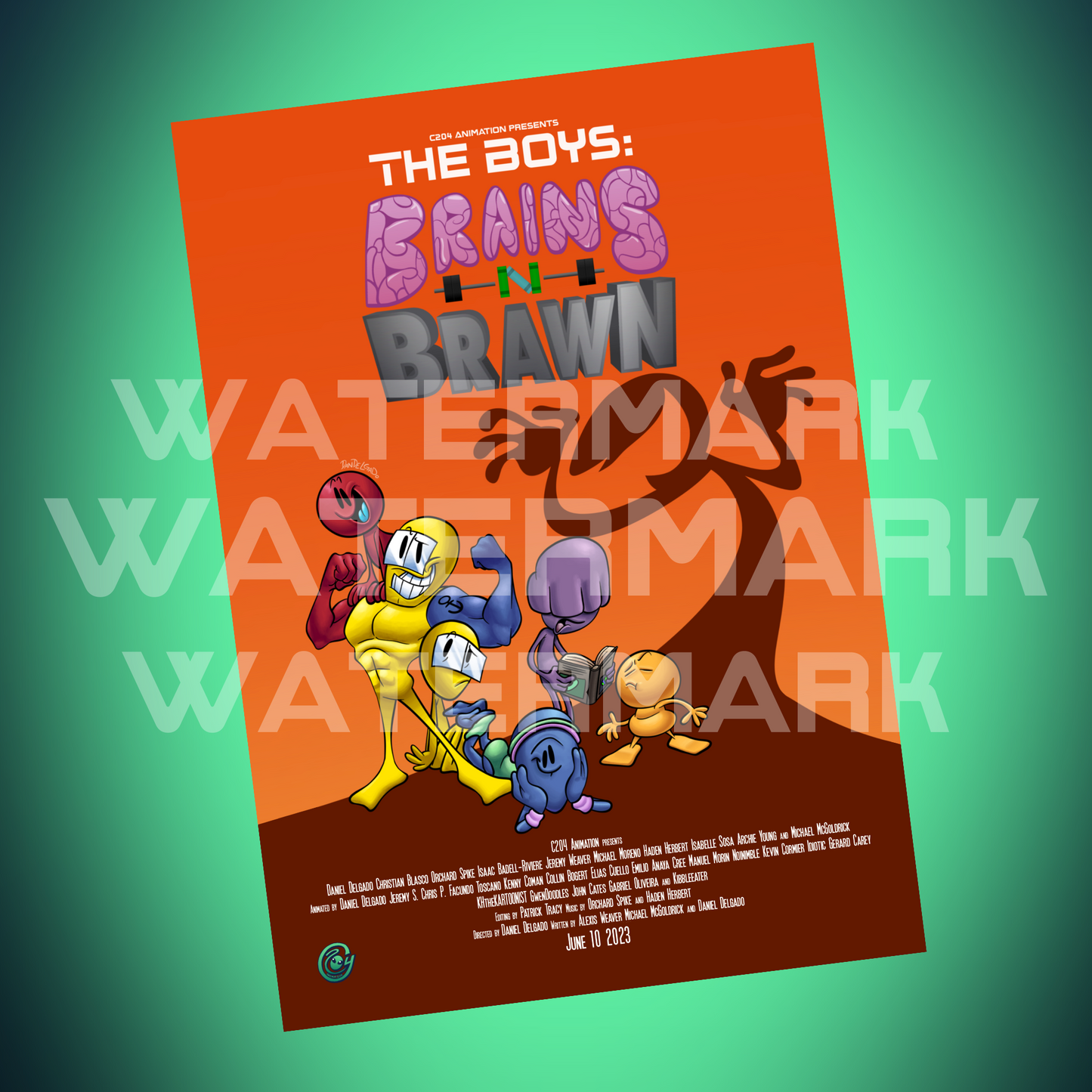 Brains n' Brawn Poster