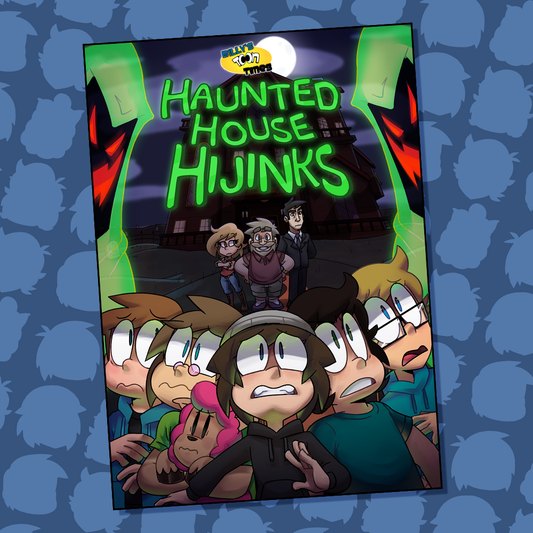 Haunted House Hijinks Poster